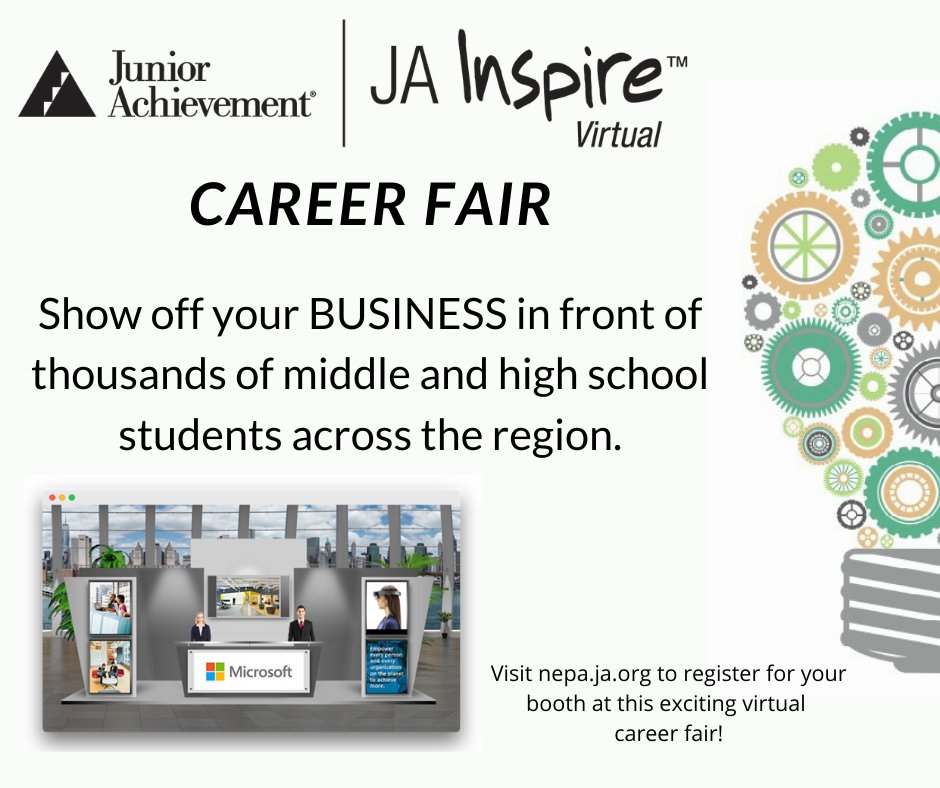 Get in front of your future workforce!  Visit nepa.ja.org for more information!