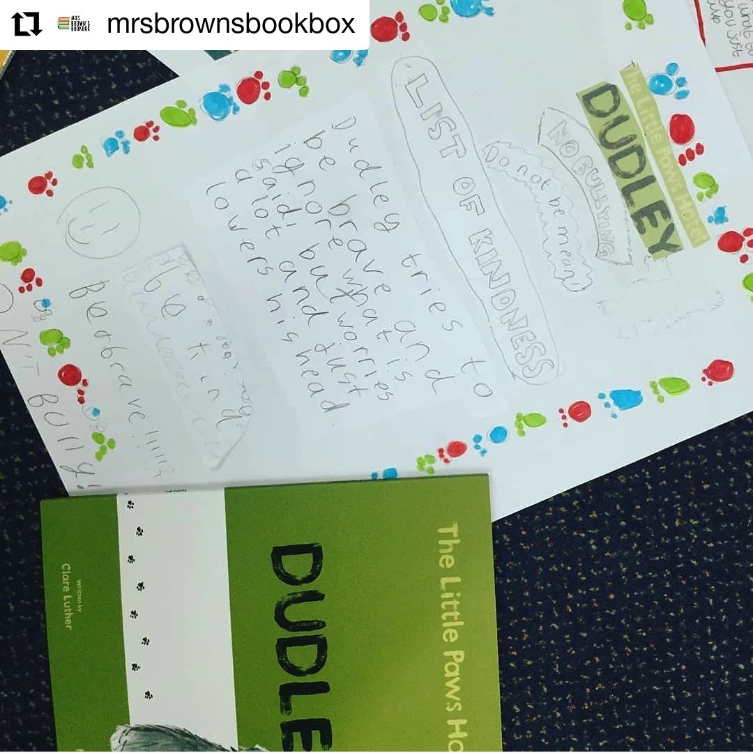 clutherauthor's tweet photo. "Because the characters are dogs my class were much more willing to discuss the behaviours shown in the books and the impact they had on others. It helped them think about their own actions but was also one step removed from their own behaviour giving them a safe space to share." https://t.co/4Lbn4m8nMD
