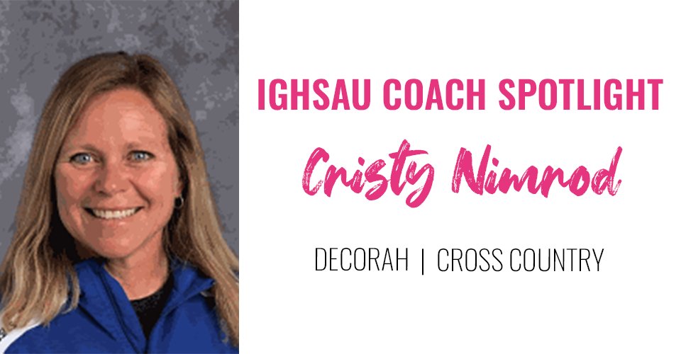 "Find your passion, sometimes you have to try new things to find things that you love." - Cristy Nimrod

Get to know Decorah's Cristy Nimrod in this Coaching Spotlight

📲 ighsau.org/blog/ighsau-co…

#IGHSAU #IowaGirl