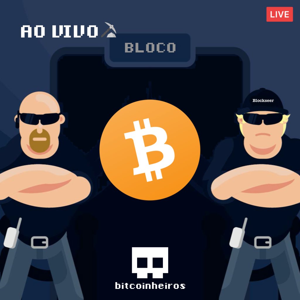 bitcoinheiros's tweet photo. AO VIVO em 5 minutos (16h de Brasília)

Mineradora Blockseer promete censurar transações "suspeitas". O melhor e o pior da semana do bitcoin, só aqui, com os bitcoinheiros.

https://t.co/Eu7swAdxvt

#bitcoin #btc #bitcoinheiros #blockseer #censura #marketcap #ath #mineradora https://t.co/1dvg0VnPvP
