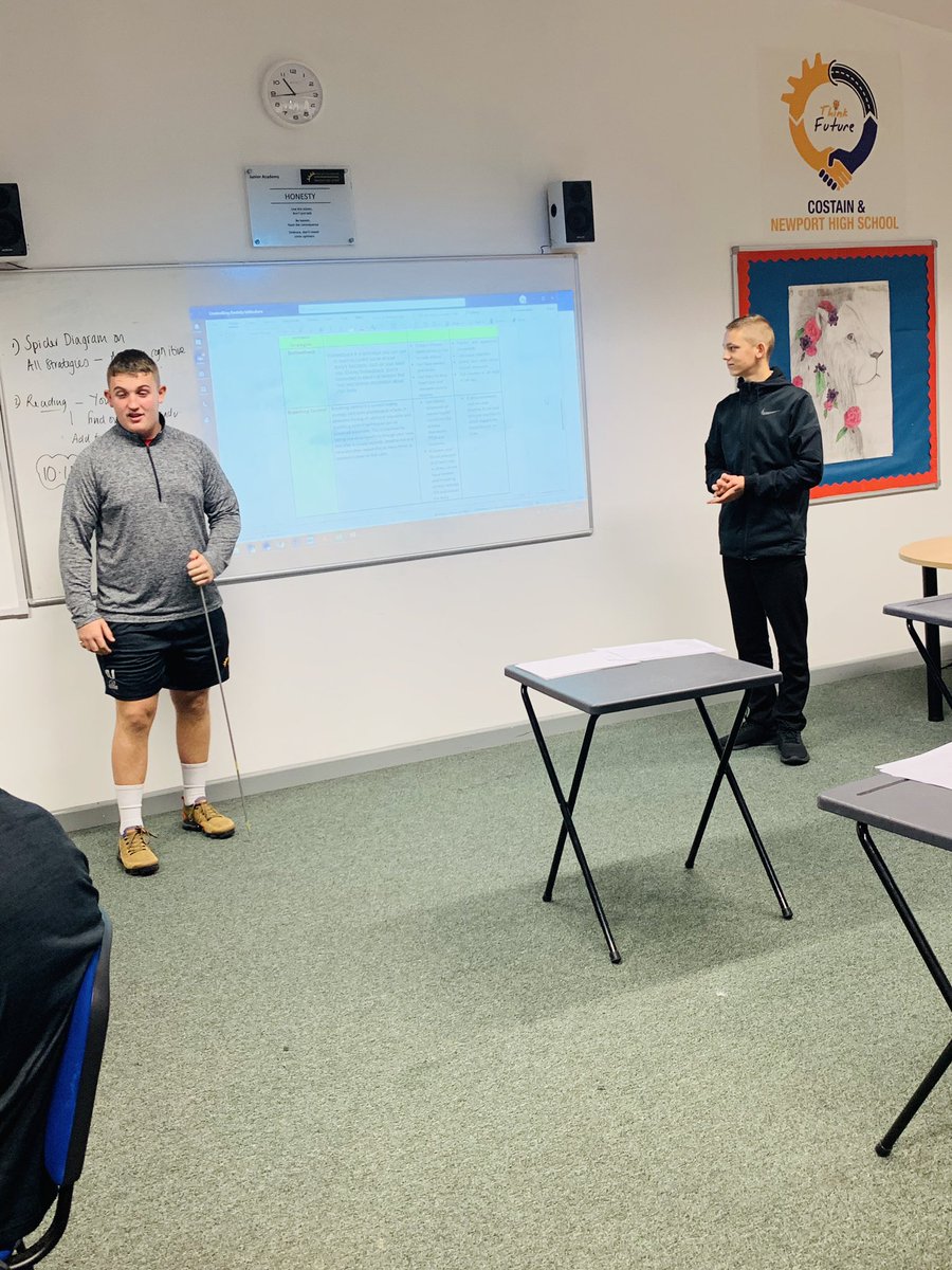 Super group task on strategies to control anxiety. Really impressed with the presentations but Tom’s ending to his presentation blew me away #ROW #Oracy #independentresilientlearners