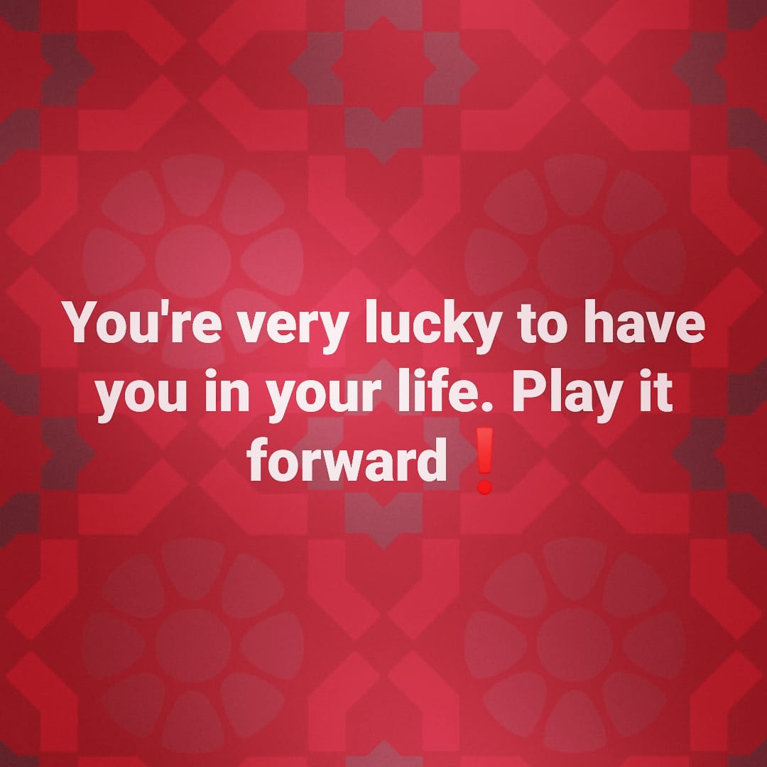 ElYasing's tweet image. #playitforward
@playitforward