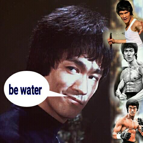 _youngztar's tweet photo. Bruce Lee once said:
Be water .
When he said this he does not actually mean that we should not be humans again but he is trying to make us understand that if we can have some features of water then life will be easy for us. EG:

Water is transparent.

Water is useful e.t.c. https://t.co/CDx1gq7Bjk