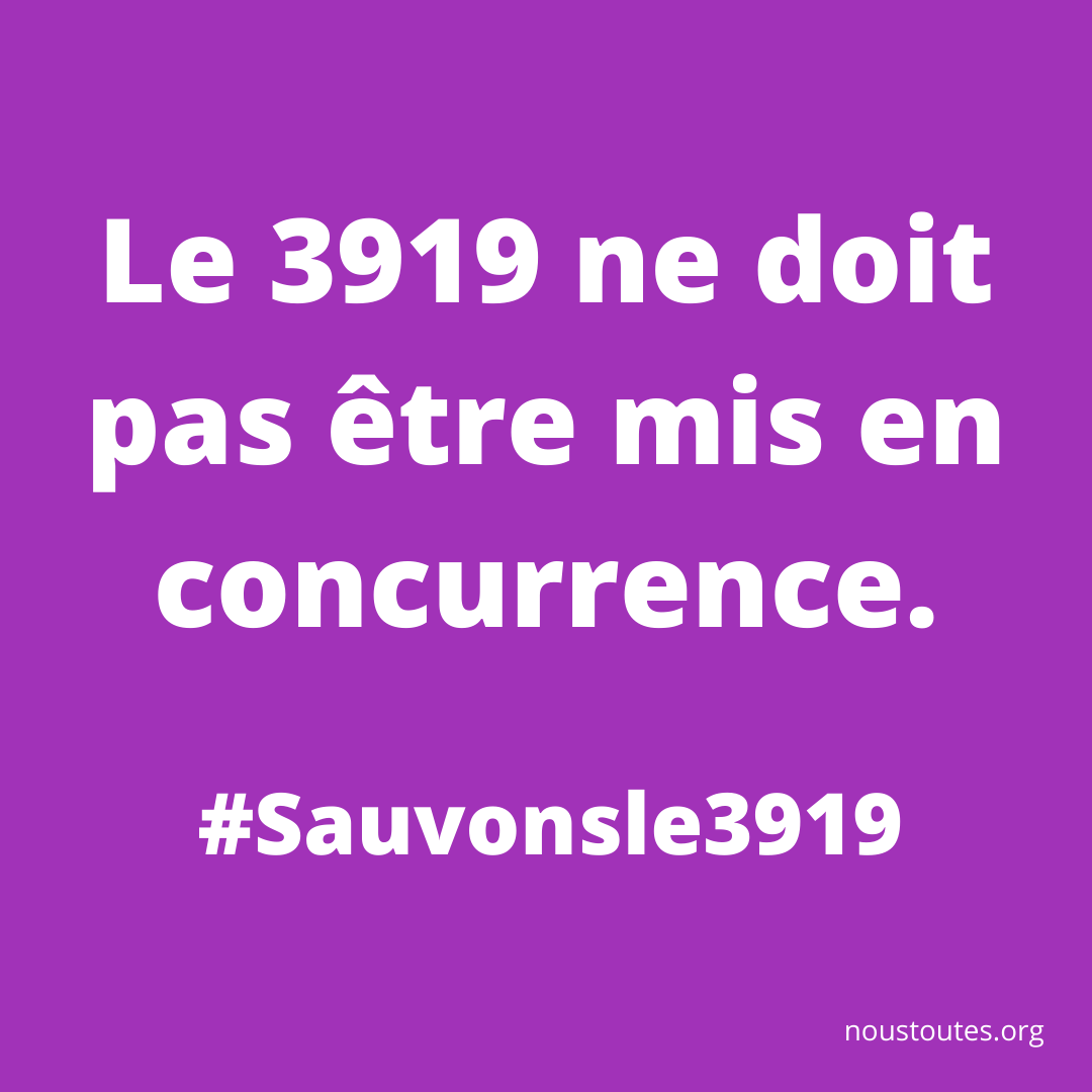 NousToutesOrg's tweet photo. Vous connaissez le 3919 ? Le n° de téléphone pour les femmes victimes de violences ? Il est en danger. 🤬 Explications ⤵️
#SauvonsLe3919 https://t.co/QMfkYRDJoH