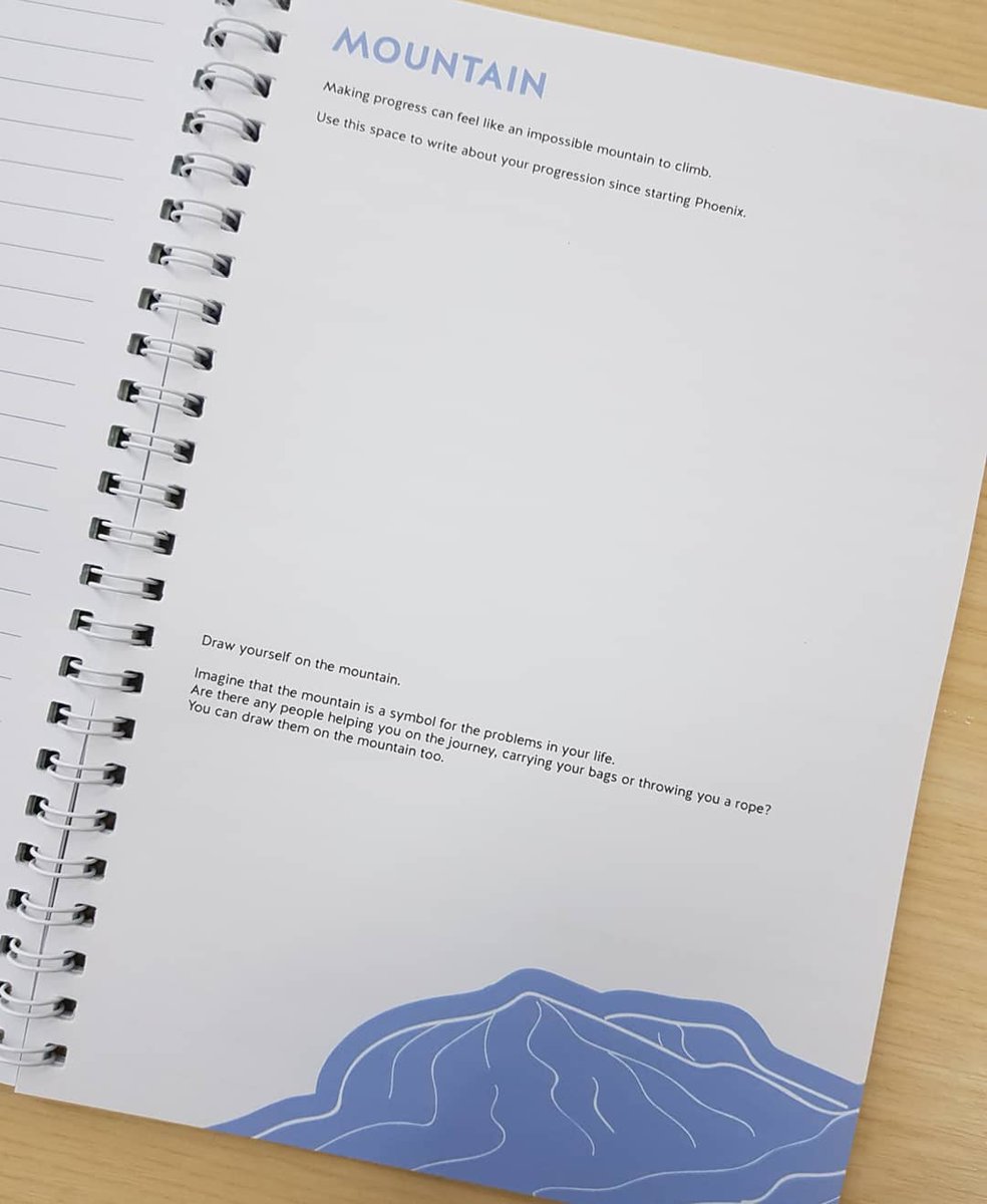 imagine_if_co's tweet photo. We are excited to show you the new #PhoenixProgramme log books, designed by the #BirdOnTheWing graduates 📒 https://t.co/Hy2yV6vaHP