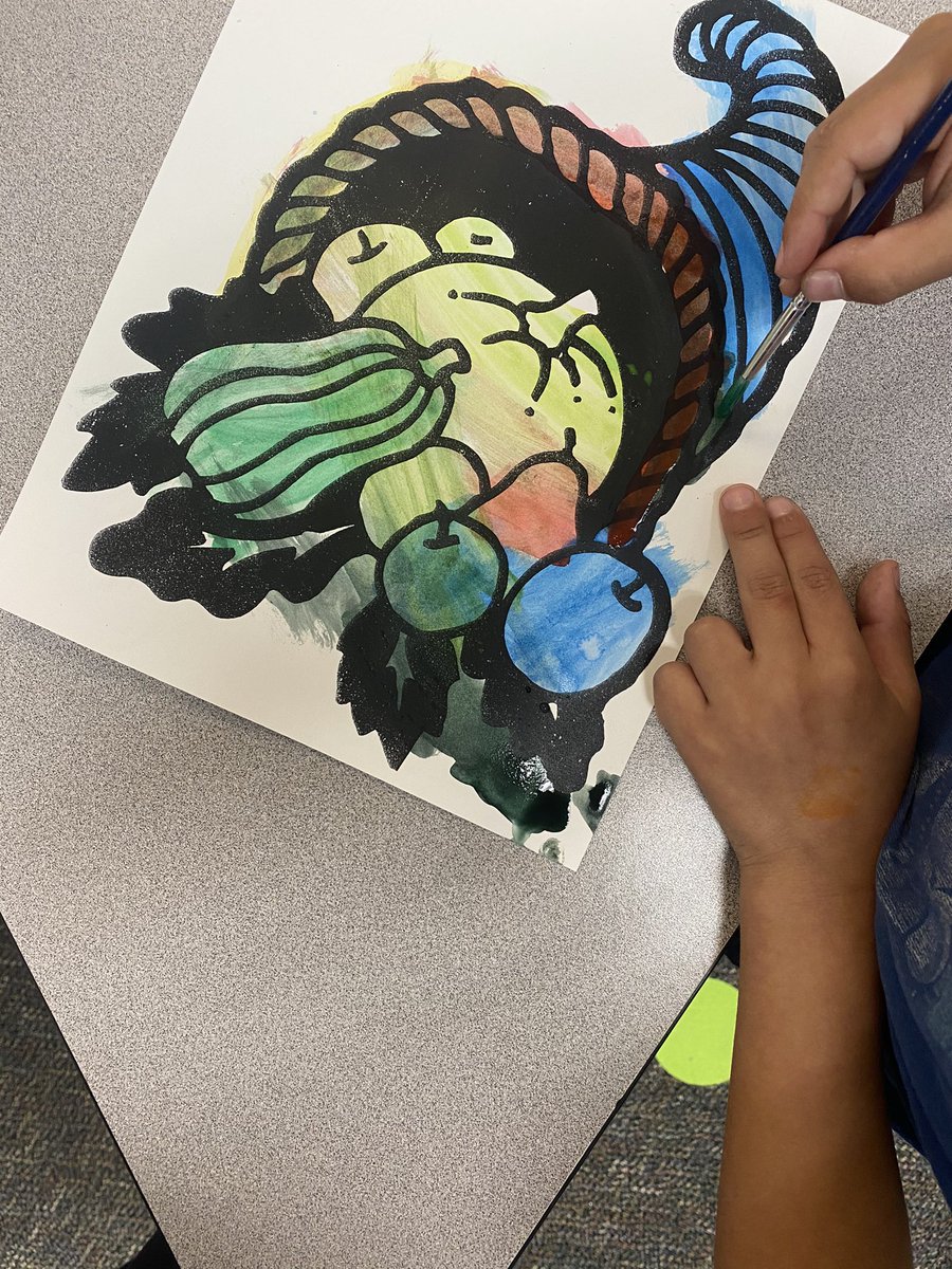 MrsQuinteroOUES's tweet photo. Thanksgiving Cornucopias!
I love seeing their individuality and creativity come out in their artwork! https://t.co/B9l9NpoXgN