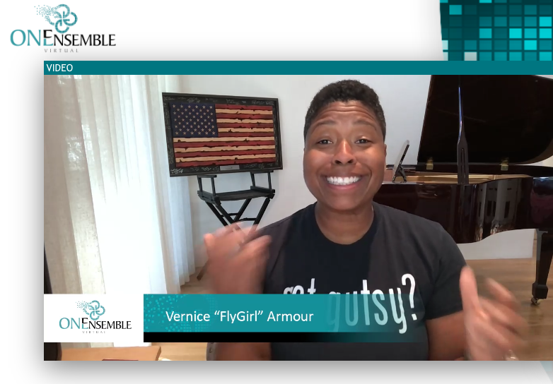 departuresxdean's tweet photo. "We are an industry that delivers memorable times" @VerniceArmour #etgcon2020 
America's First African American Female Combat Pilot, Author #stayGutsy #TravelStrong #OneTeam https://t.co/pufqQoi6ov