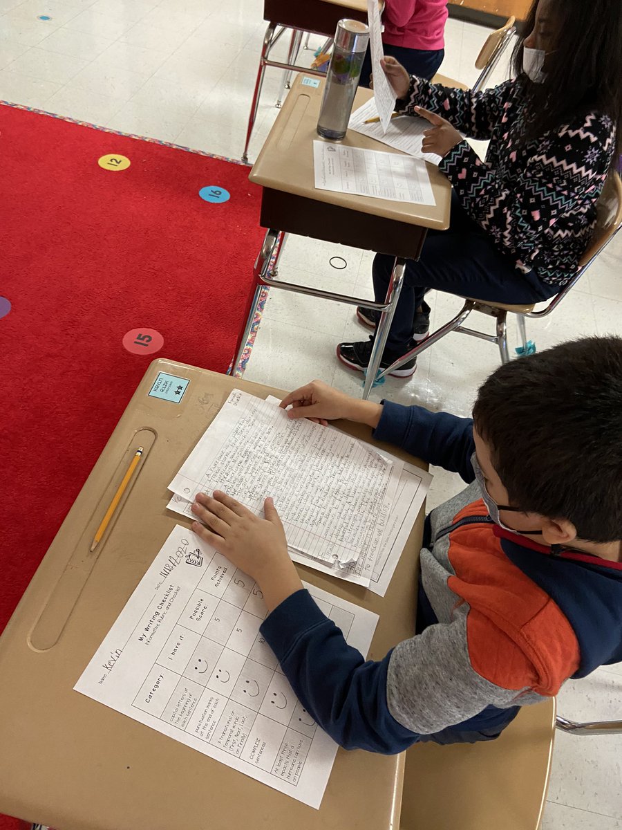 MsHediger's tweet photo. 3rd grade is hard at work writing today!  We finished our rough drafts about hurricanes and even got to try our peer review! Tomorrow we get to PUBLISH!  #iteachthird https://t.co/JN4P297y5T