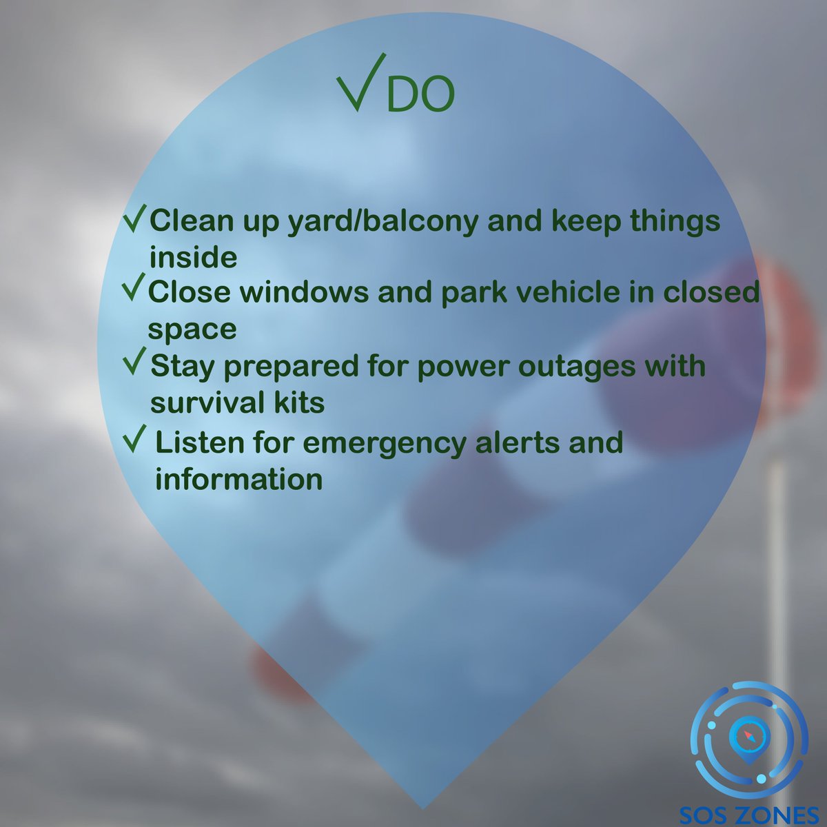 SosZones's tweet photo. Its going to be a windy week and here are some tips for you to stay safe.
SOS Zones strives to keep you and your family prepared for any situation. After all Your Safety Matters!
#safetyfirst #safensecured #wind #ontariocanada #torontolife #lifetips #tipsandtricks #tips #safety https://t.co/DNoDMxu6Vc