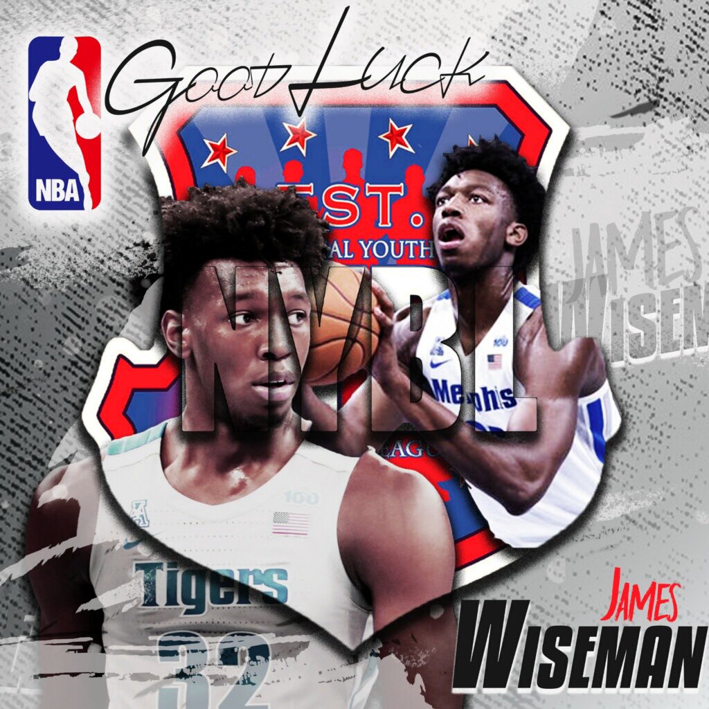 nyblbball's tweet photo. Good Luck #NYBL Alum James Wiseman in tonight’s #NBADraft. Wiseman participated in the NYBL as a member of the Enplay Elite (TN) club program. He’s projected as a Top 3 Pick in this year’s draft. #NBADraft2020 #NYBL2NBA #TheProvenPath https://t.co/smplB4rBGk