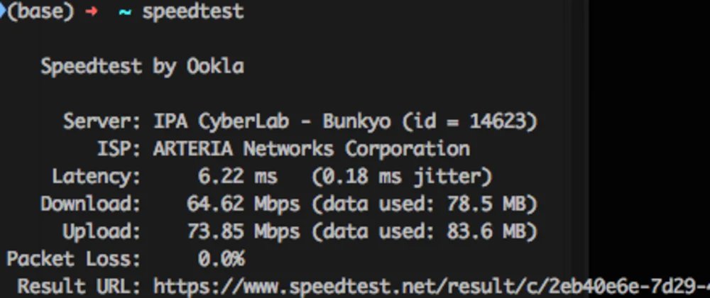 withmehrad's tweet photo. I bet you have used https://t.co/zTtxd5IFtK. Instead of using their website directly, You can use their app based on your platform.

I'm living inside CLIs everyday, So their CLI tool is really handy for me :))

https://t.co/K0Y2oH0b8N

#speedtest #internet #speedtestnet #isp https://t.co/9QHacs3xQb