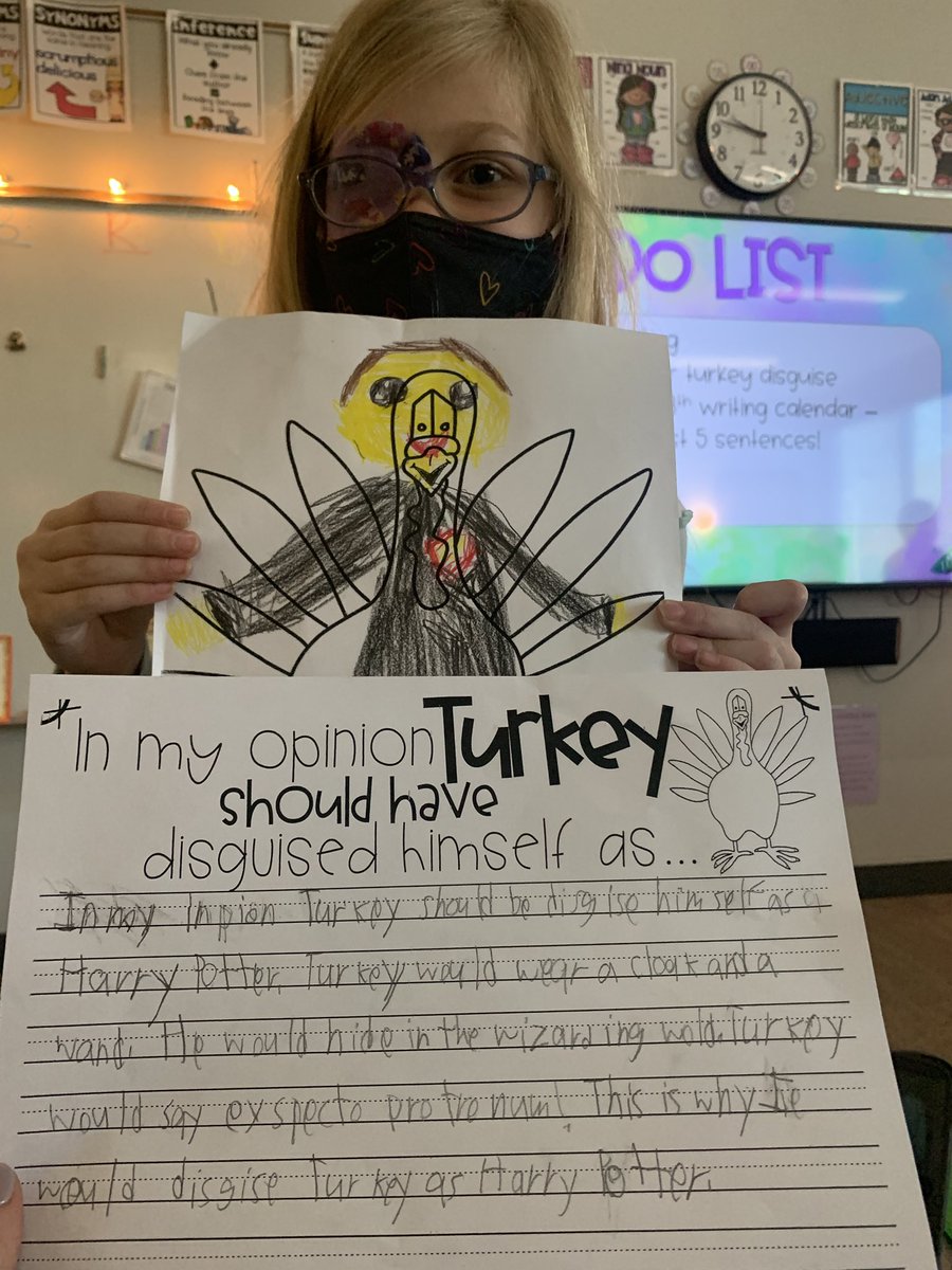 What should Turkey disguise himself as so he doesn’t become the main course for Thanksgiving dinner?!