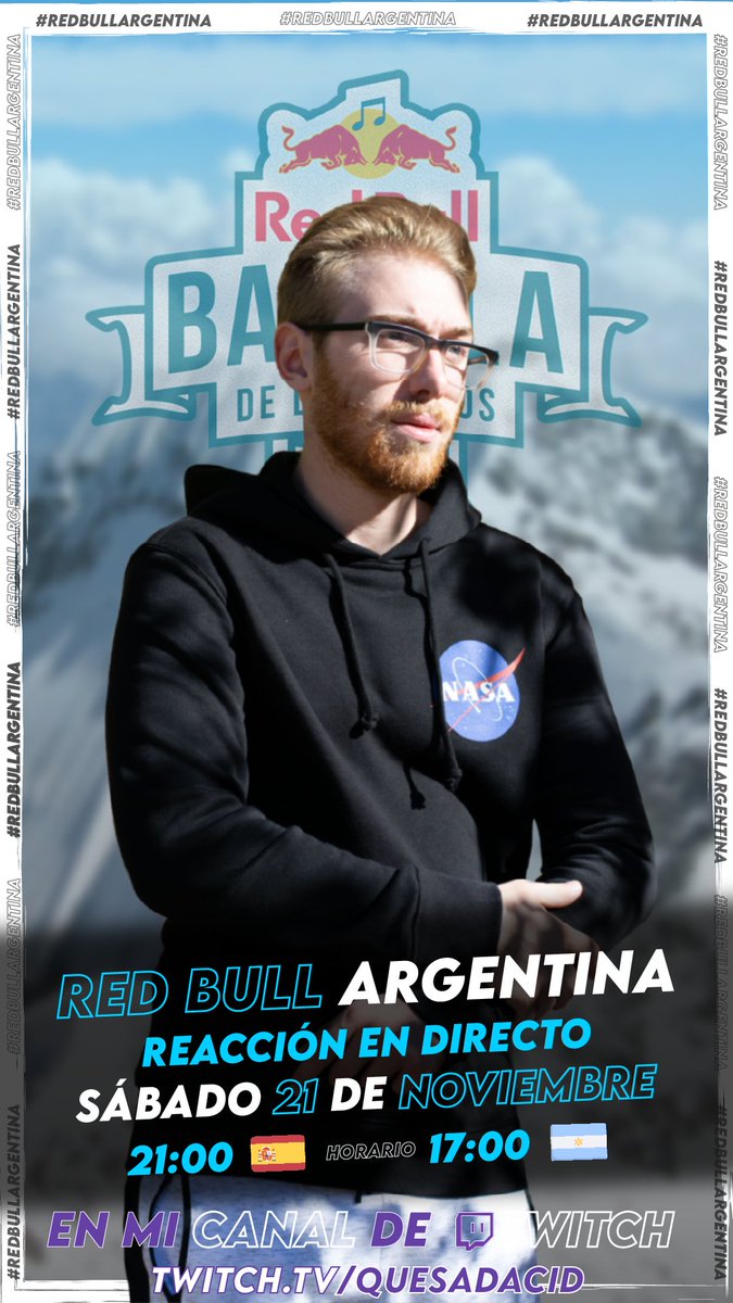 Quesadacid's tweet photo. Y por si fuera poco...
¡El sábado nos toca Red Bull Argentina!
https://t.co/yPbHE3WkXU https://t.co/7rTy3fZjpY