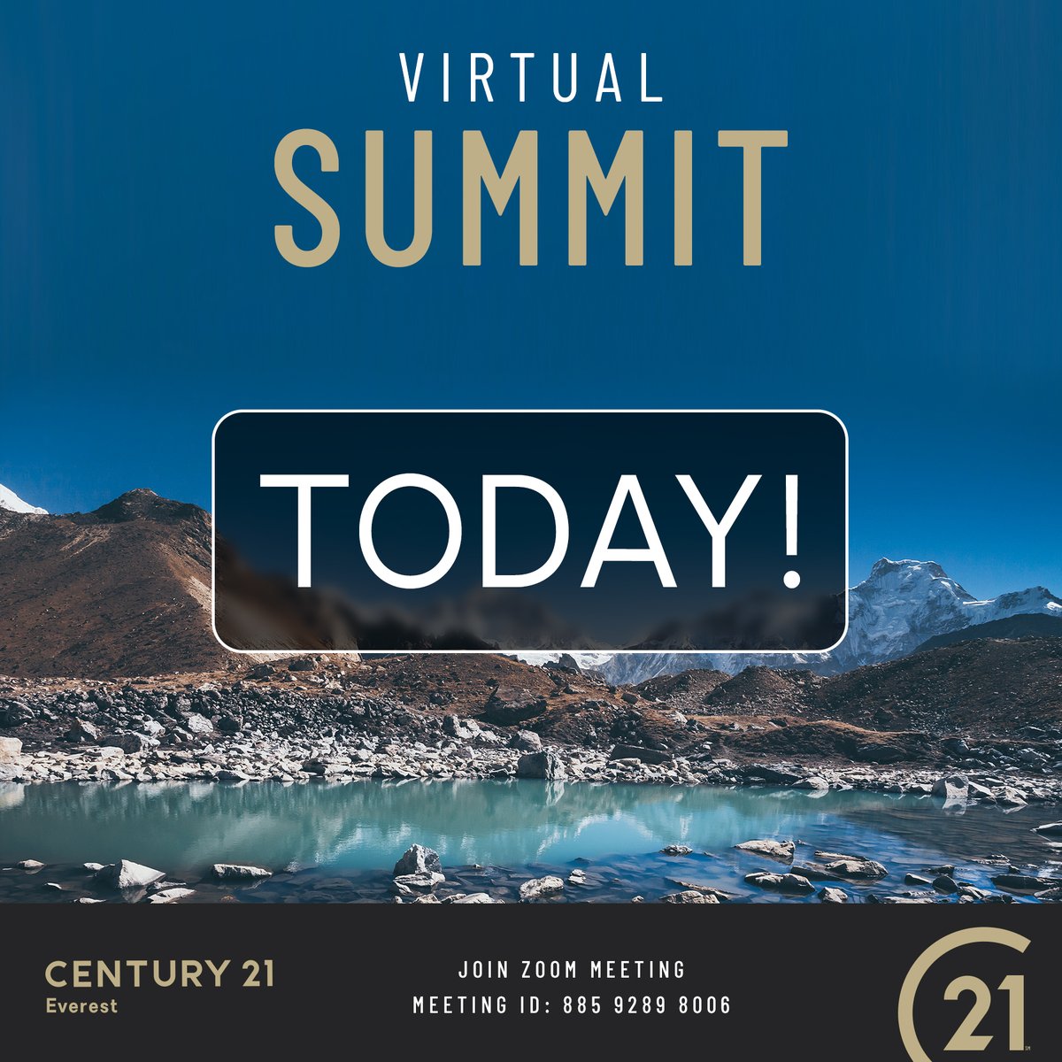 Coach_Everest's tweet photo. Today is the day! We are less than two hours away from our Health and Wellness Virtual Summit. We hope to see you at 2pm MST. https://t.co/oS1xbLnEBj https://t.co/mqNbmZMJVB