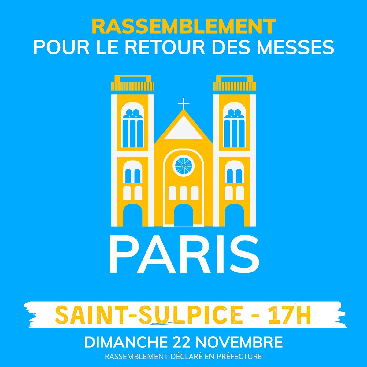 MesseObjectif's tweet photo. OÙ MANIFESTER DIMANCHE 22 ?

Après les non-annonces décevantes de Jean Castex, le combat continue !

Alors, où manifester ce dimanche pour demander le retour de la #messe accessible aux fidèles ?

Retrouvez la liste des événements 
🔽🔽🔽

Paris, Lille, Toulouse, Nantes https://t.co/bBTZKrIrUH