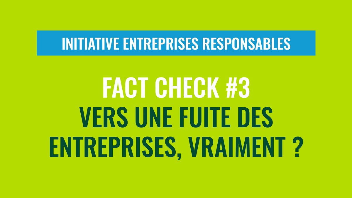 vertliberaux's tweet photo. Avec l'initiative "entreprises responsables" nos entreprises quitteront-elles certains pays ? NON. 
Retrouvez en l'explication dans notre fact check du jour sur notre page Facebook : https://t.co/5RxEh6z8m1 https://t.co/liZdBYFYzq