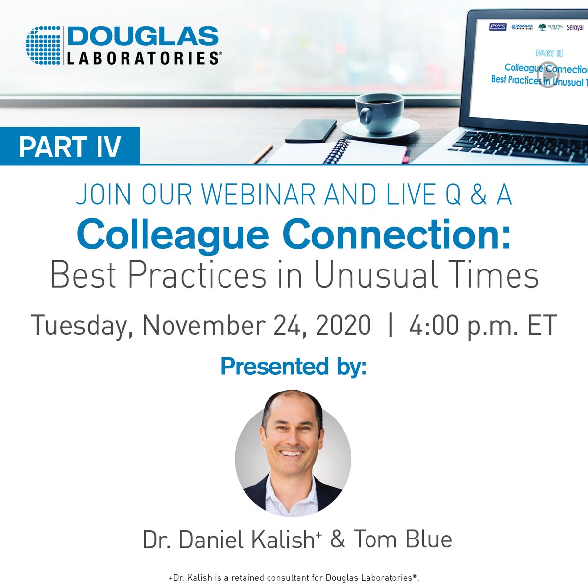 In our final Colleague Connection of the year, our panelists will offer their own insights on practice resilience and answer your questions about how to protect your practice and yourself in the future. Register: register.gotowebinar.com/register/23228…