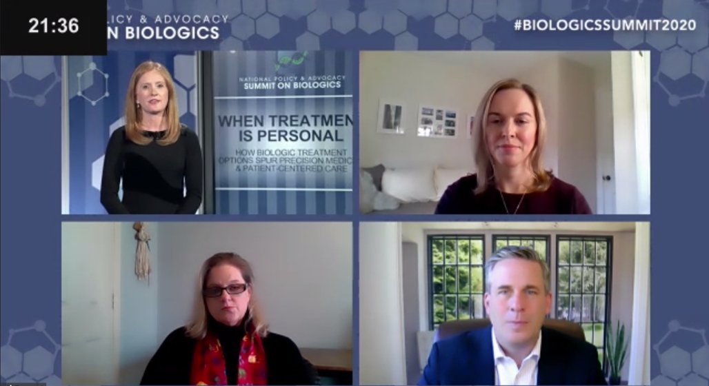 Great National Policy &amp; Advocacy #BiologicsSummit2020! Thank you <a href="/BioPrescribers/">Biologics Prescribers Collaborative</a> and <a href="/patientaccess/">Alliance for Patient Access</a> for including @permedcoalition with colleagues from <a href="/EveryLifeOrg/">EveryLife Foundation</a> and <a href="/Amgen/">Amgen 🧪🔬🧬</a> for a panel how biologic treatment options spur precision medicine and patient-centered care.