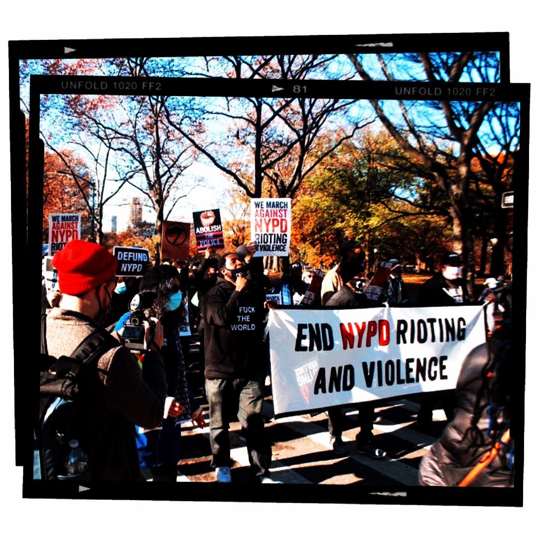 nycprotestcvrge's tweet image. March Against NYPD Violence. Central Park. 11.14.20. Photo by @sameasy_shoots on Instagram.
#nycprotestcoverage
