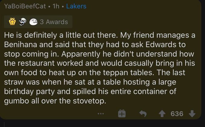 tim_cato's tweet photo. the anthony edwards story going around twitter today? y'all, that's not even this reddit dude's best work https://t.co/BAqNfg65jU