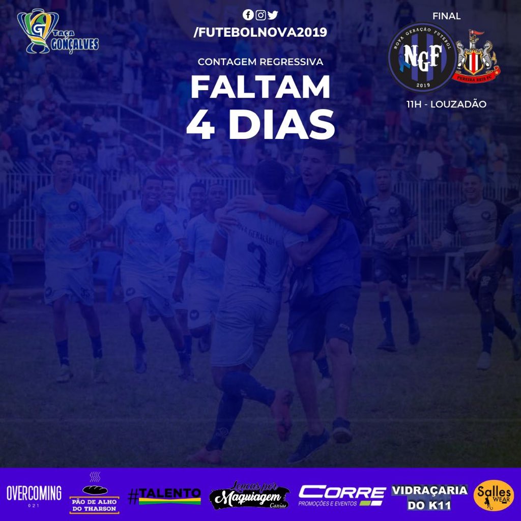 FutebolNova2019's tweet photo. A final já começou! 😬🏆💙🖤⚽️

Contagem regressiva! #Faltam4Dias #EmBuscaDoCaneco #SegueOSub23 #NovaGeracao https://t.co/8Q4SCH2oHI
