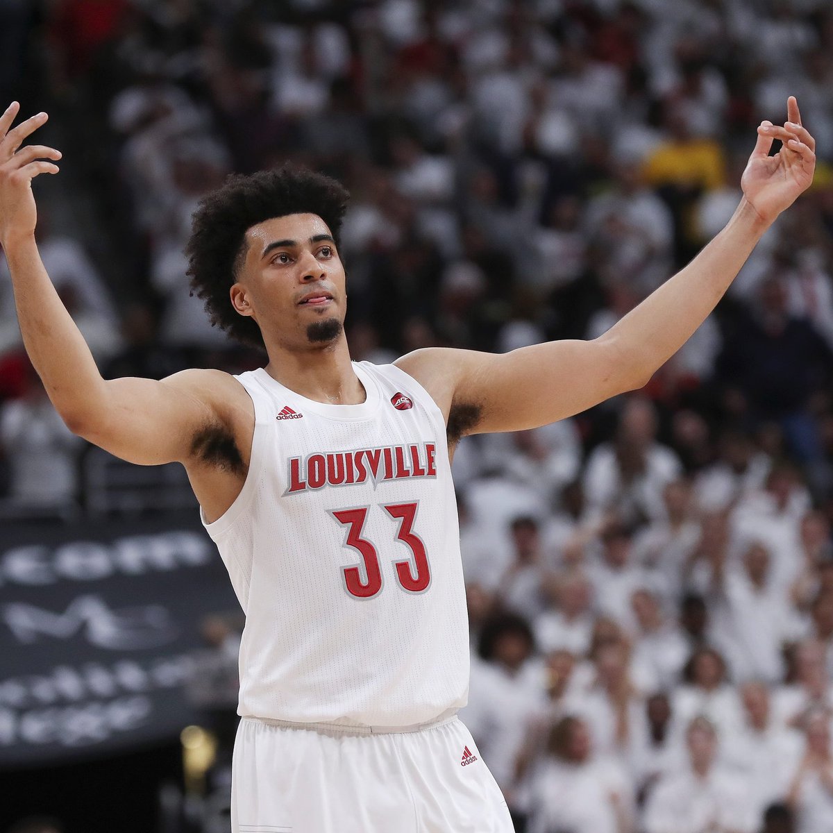 Louisville2k's tweet photo. Where do u see this Louisville legend  getting drafted to tonight https://t.co/cahPeUacKZ