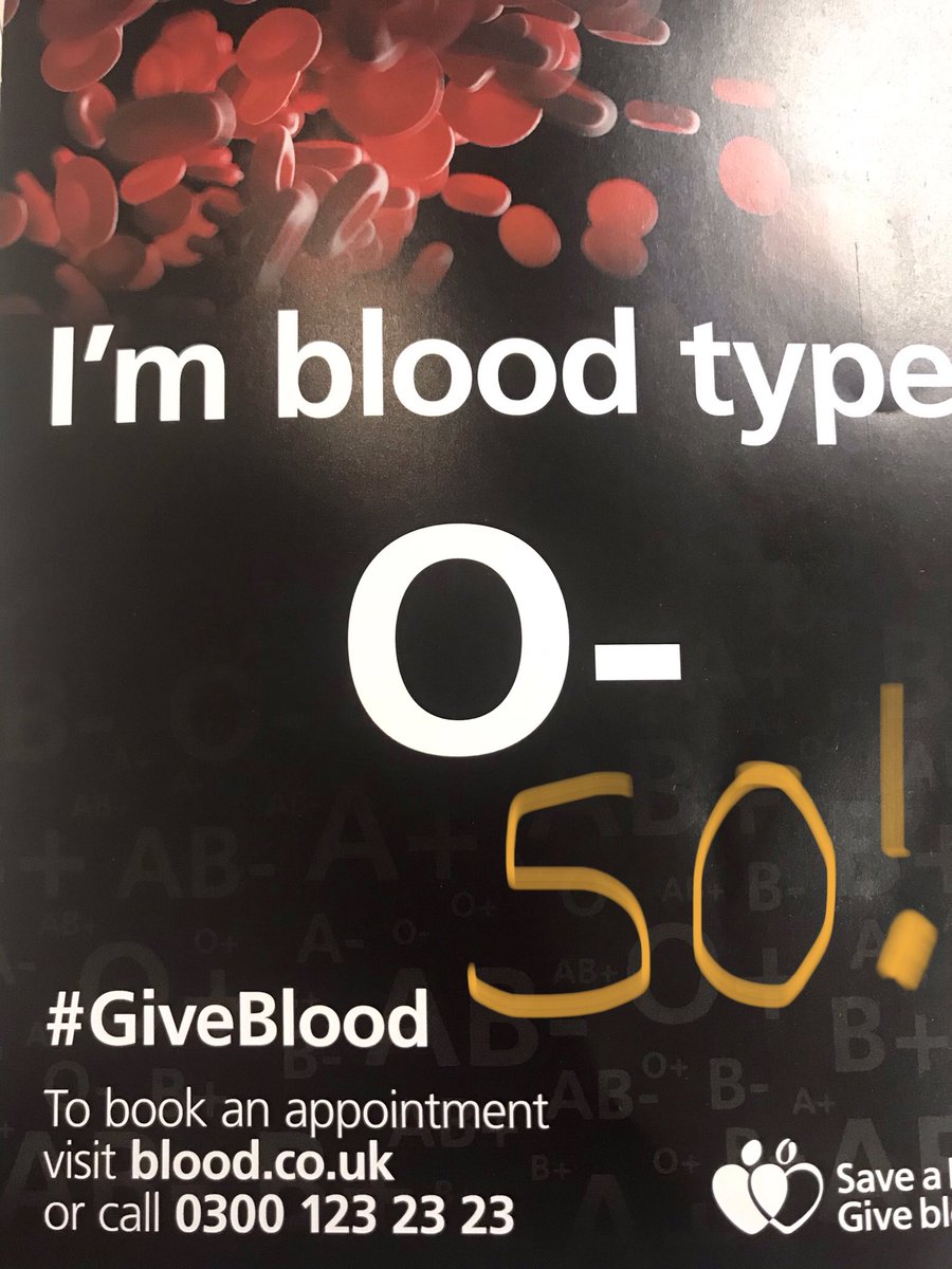 brassoqueen's tweet photo. Going for Gold with my special blood heading to a neo-natal unit soon!😊@NHSBT #50pints #ONegative #NEOBlood #CMVnegative https://t.co/a3DXABJLSt