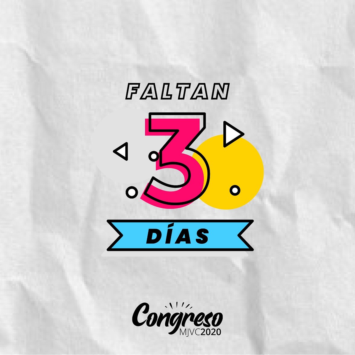 congresomjvc20's tweet photo. ¡Tres días aguila! Aun puedes registrarte, acá te dejamos el link.🤩
 https://t.co/cMuekiI97S https://t.co/41je3l8t5i