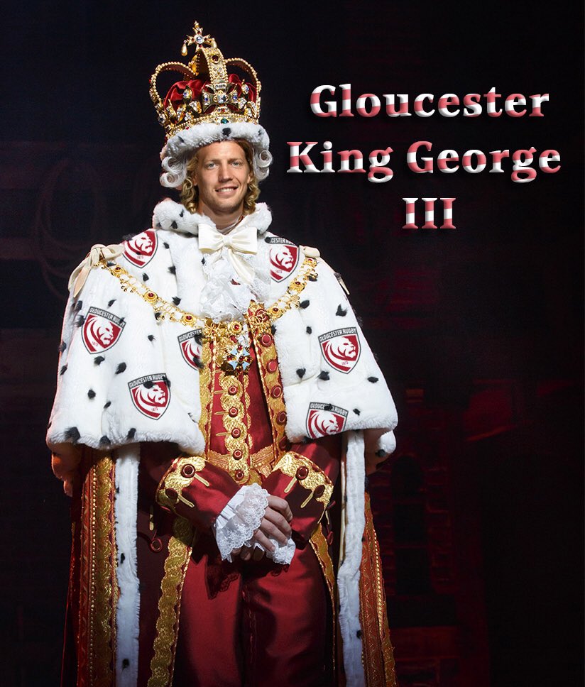 MaxKelly96's tweet photo. Gloucester – King George III, Hamilton

Gloucester are exciting and fun to watch, but they don’t have any significant impact on where the trophy goes.

This is like King George III, who despite his catchy tune and comic value, doesn’t actually affect the show’s narrative. https://t.co/sYLuZbuwNU