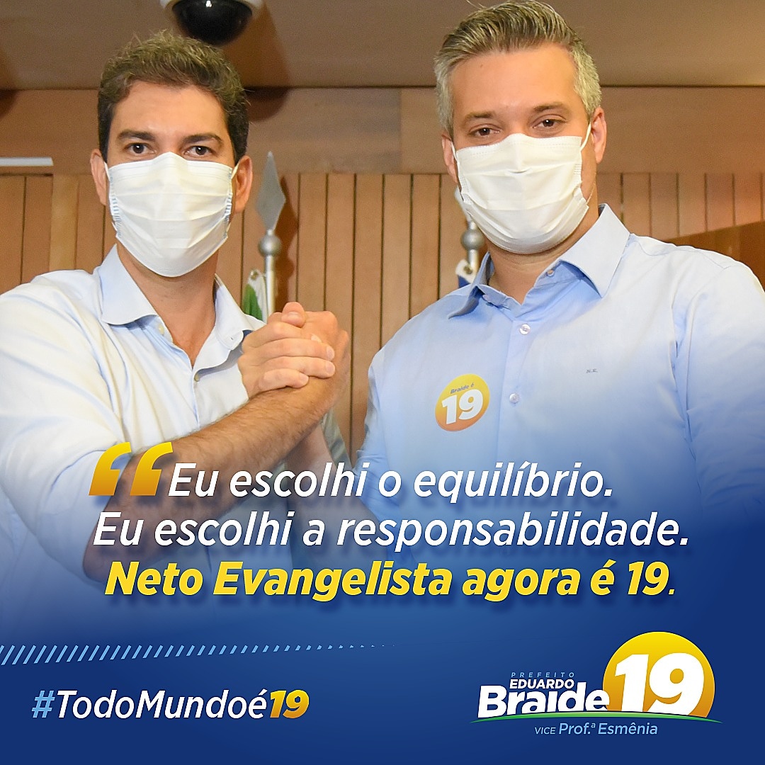 EduardoBraide's tweet photo. São Luís é a nossa causa! Com responsabilidade e equilíbrio, vamos juntos à vitória!

#Braide19 #EduardoBraide #AgoraéBraide #SãoLuísé19 https://t.co/gUrEbnUILp