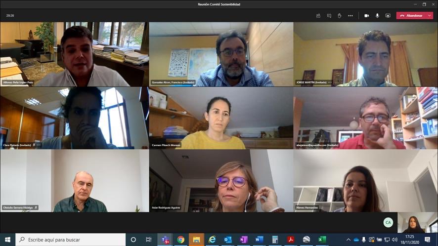 atpyc_pianc's tweet photo. Esta tarde se ha reunido el Comité de Sostenibilidad Ambiental que preside @aplopezpazo. Se ha hecho el seguimiento de los grupos de trabajo Gestión Sostenible del Dominio Público Portuario y Criterios Medioambientales para obras portuarias y costeras. Pronto tendréis noticias https://t.co/XylvNoLNeC