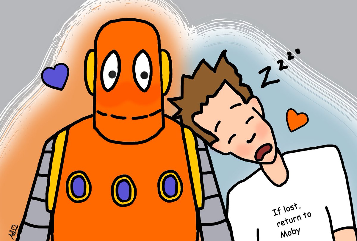 kittensparkleki's tweet photo. It started out as ironic but now I can no longer say that as I have redrawn a scene as fanart. #timxmoby #timandmoby #brainpop #timbrainpop #mobybrainpop https://t.co/610jhJPGwm