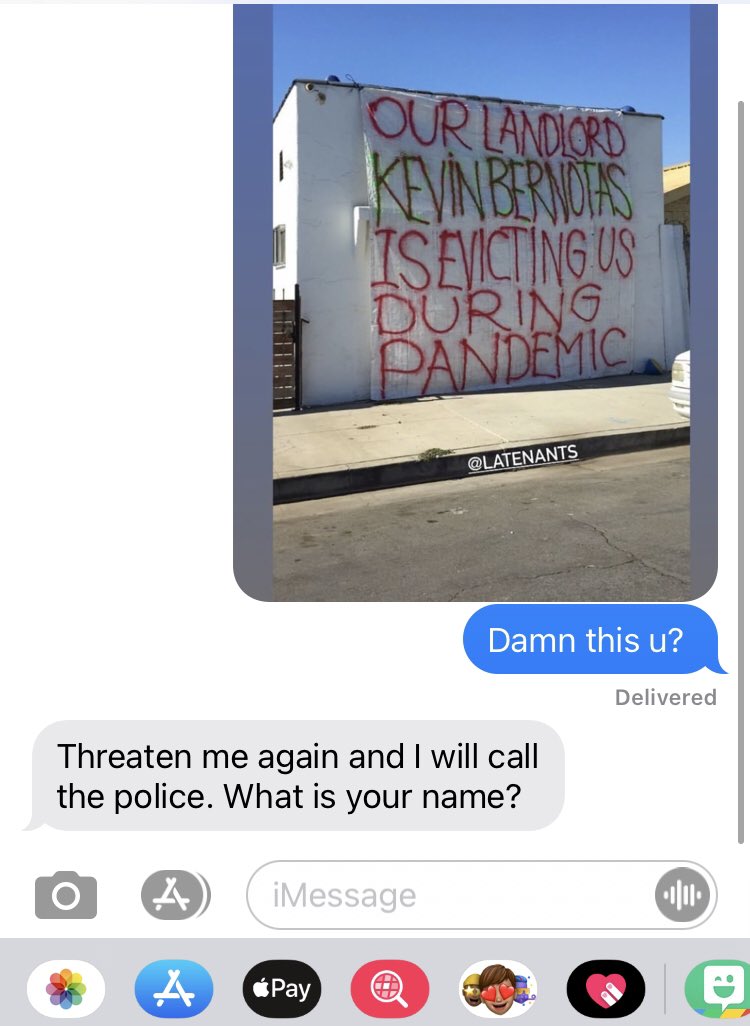 materyalista's tweet photo. landlords are such clowns @LATenantsUnion https://t.co/fLIJiQ1fT5