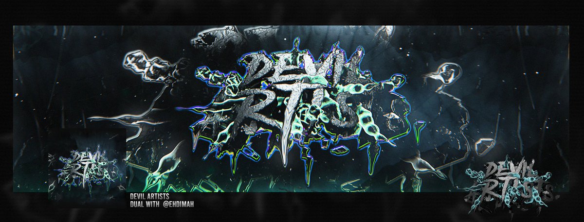 N_G_H_t's tweet photo. New Header for @TheDevilArtists 
Dual with @ehdimah 
Opinions are appreciated 🙏 https://t.co/JVNEeNbrkQ