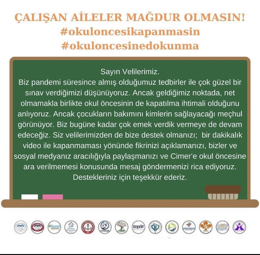 halil_sule's tweet photo. #okuloncesikapanmasin https://t.co/eziuSLfoJi
