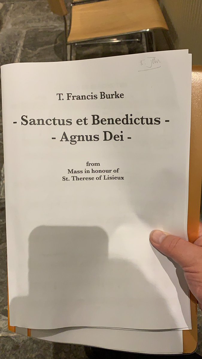 AugustineRumney's tweet photo. @cherry_vann Coming to @AugustineRumney from Advent Sunday - new church year, new music, new mass setting (in Latin) for the choir to help lift us up to the heavenly places ! We can’t wait as a choir to be adding beauty to worship once again. https://t.co/U5zFaq0HJo