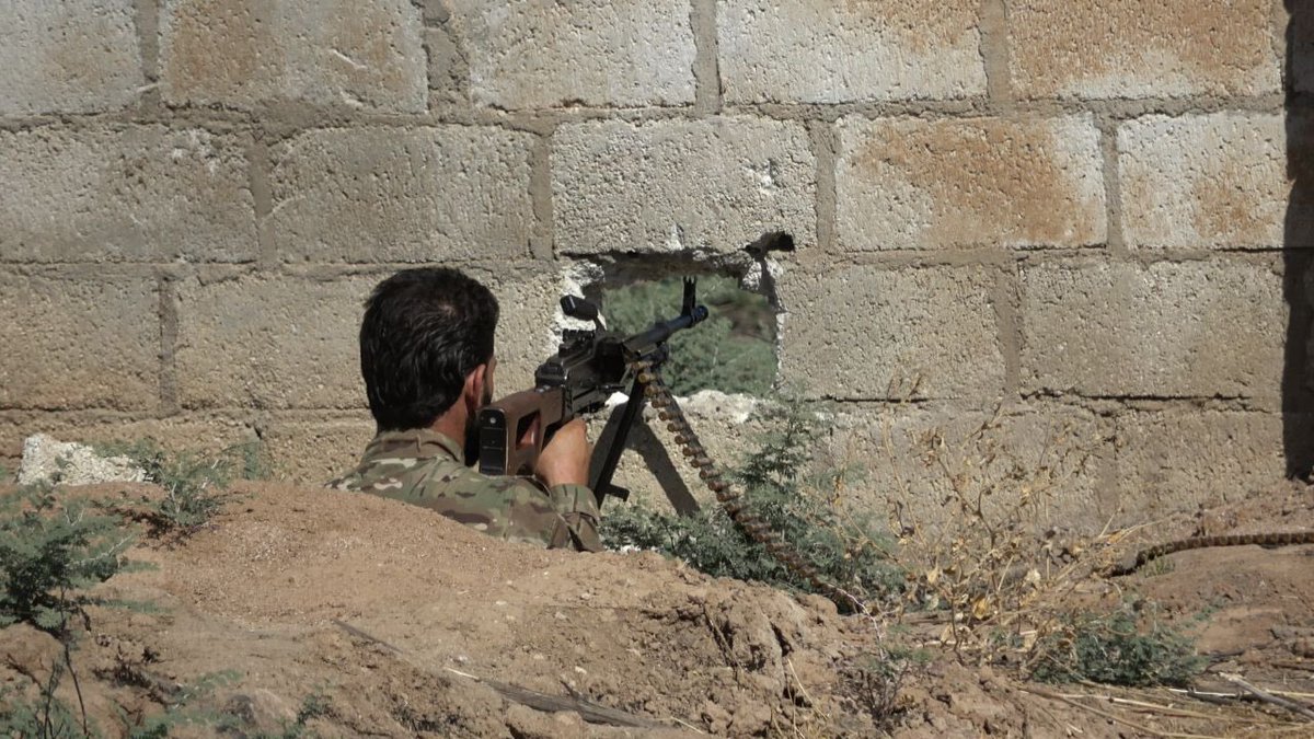 SyriacMFS's tweet photo. #Syriac Military Council, MFS fighters on the mission for the protection of the northern Syria region. https://t.co/oZNkIuIb1q