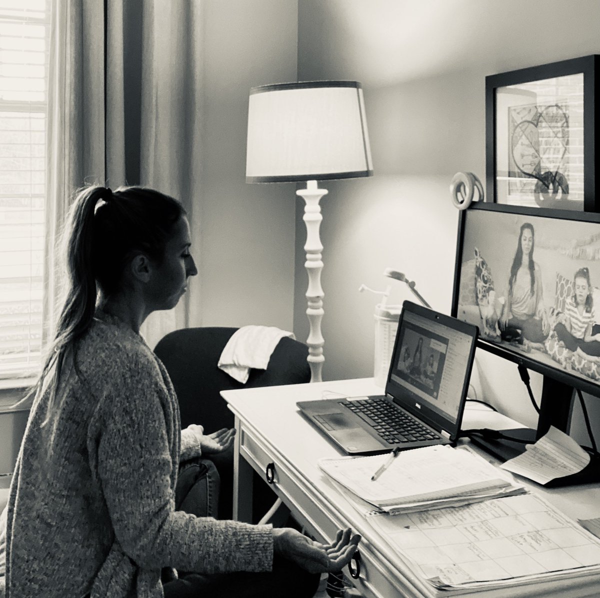 #positivityinaction loved connecting our community together through a gratitude meditation. Thank you #positivityproject!!