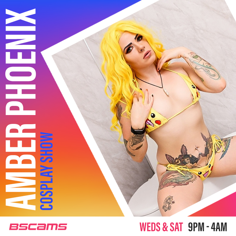 Amber Phoenix will brining you a night of cosplay cam fun from 21:00 PM tonight https://t.co/yGW1VoQC4B
