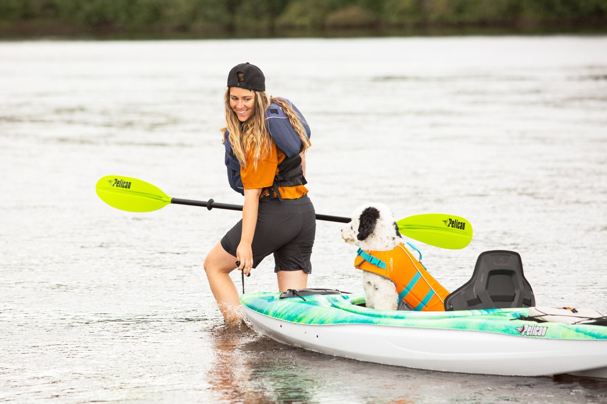 Bring your furry bestfriend along on all your adventures to enjoy the fun together!
​
​​#mypelican #pelicankayak #friend #dog #paddle #outdoors #nature #standardpaddle