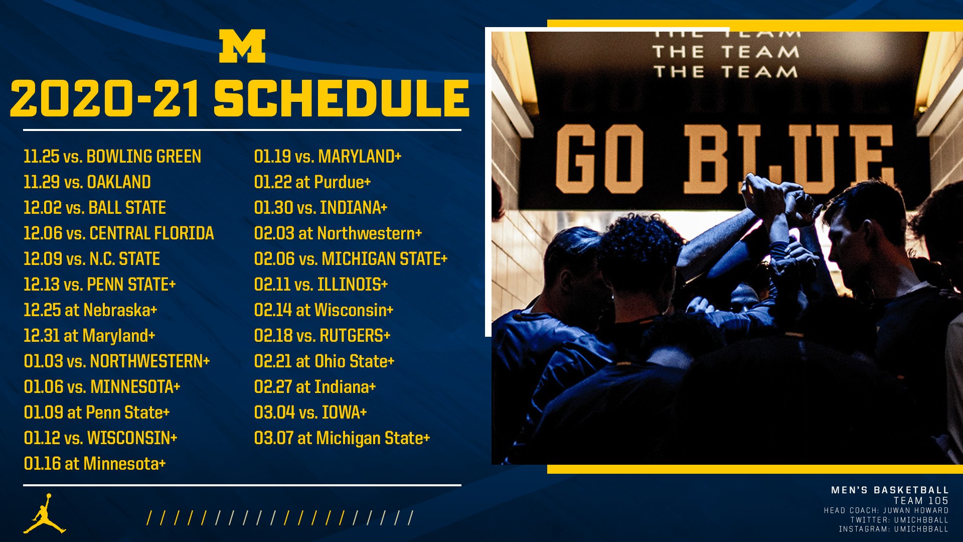 U Of M Basketball Schedule 2022 Michigan Athletics 〽️ On Twitter: "Yes, We Now Have A Men's Basketball  Schedule!! Https://T.co/Cojdlk7Uhi" / Twitter