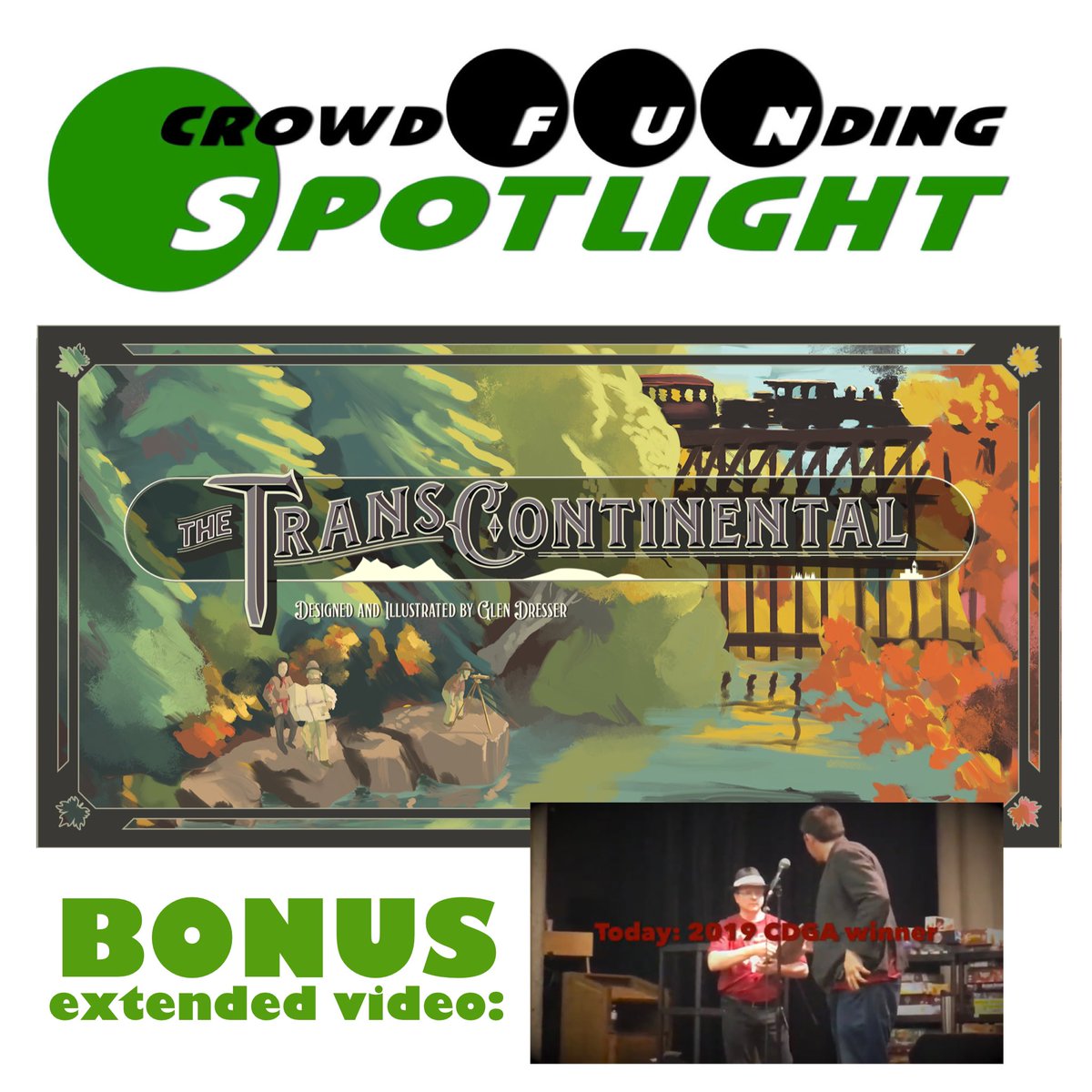 TheRatHoleDOTca's tweet image. therathole.ca/the-transconti…
This week’s CrowdFUNding Spotlight is amazing The Transcontinental by @glendresser! (with bonus extended video of Save interview after his #CGDA win)
#YYC #Canadian #canadianhistory #trains #railway #kickstarter #KickstarterCampaign #crowdfunding #Calgary