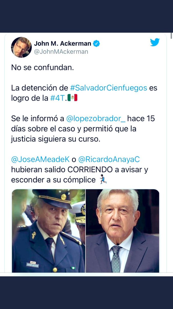 persanbenmansil's tweet photo. Aquí una prueba de que #lopezVsEJERCITO dejo hablar a sus "achichincles" y ahora tendrán que, tragarse sus palabras
#VxM https://t.co/C2NyHifnyL