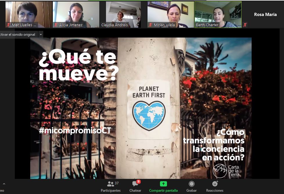 implicatproject's tweet photo. Implicats amb una nova reunió amb la Carta de la Terra Internacional
#Implicat #LaCartadelaTerra #micompromisoCT #transformandolaconcienciaenaccion https://t.co/3wCatG1GoG