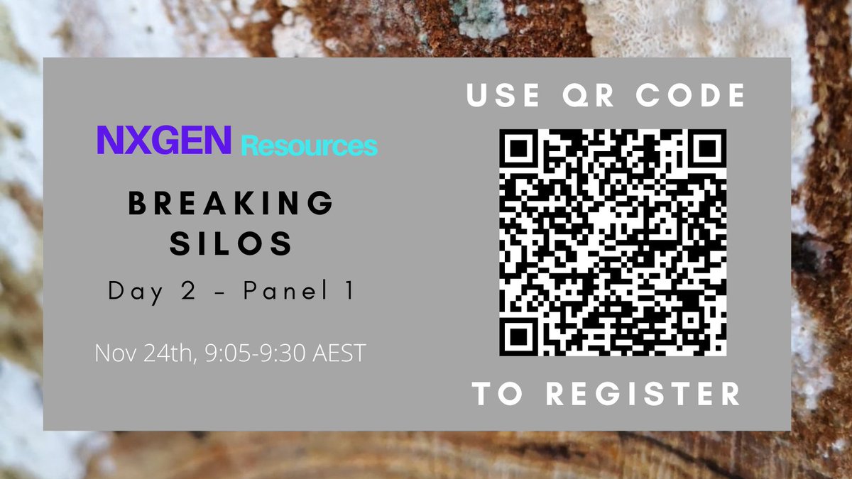 NXGENresources's tweet photo. We are thrilled to announce the panelists for "Breaking Silos". Moderated by PhD Candidate @sally_innis of @UBC, this panel speaks to breaking silos in the resource industry. We are honoured to have @JohnubcB of @UBC, Dr. M. Powell of @SMI_UQ, & Karina Rogers of @minesensetech https://t.co/XPwBI3mcot