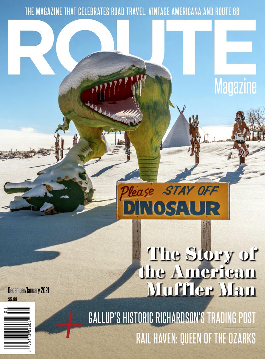 ROUTEMagazine66's tweet image. The new issue is almost out. Subscribe this week and get it sent right to you by early next. routemagazine.us Join us on the journey as we discover classic Americana and Route 66, and celebrate the amazing country that America is, in each and every issue. ROUTE Magazine.