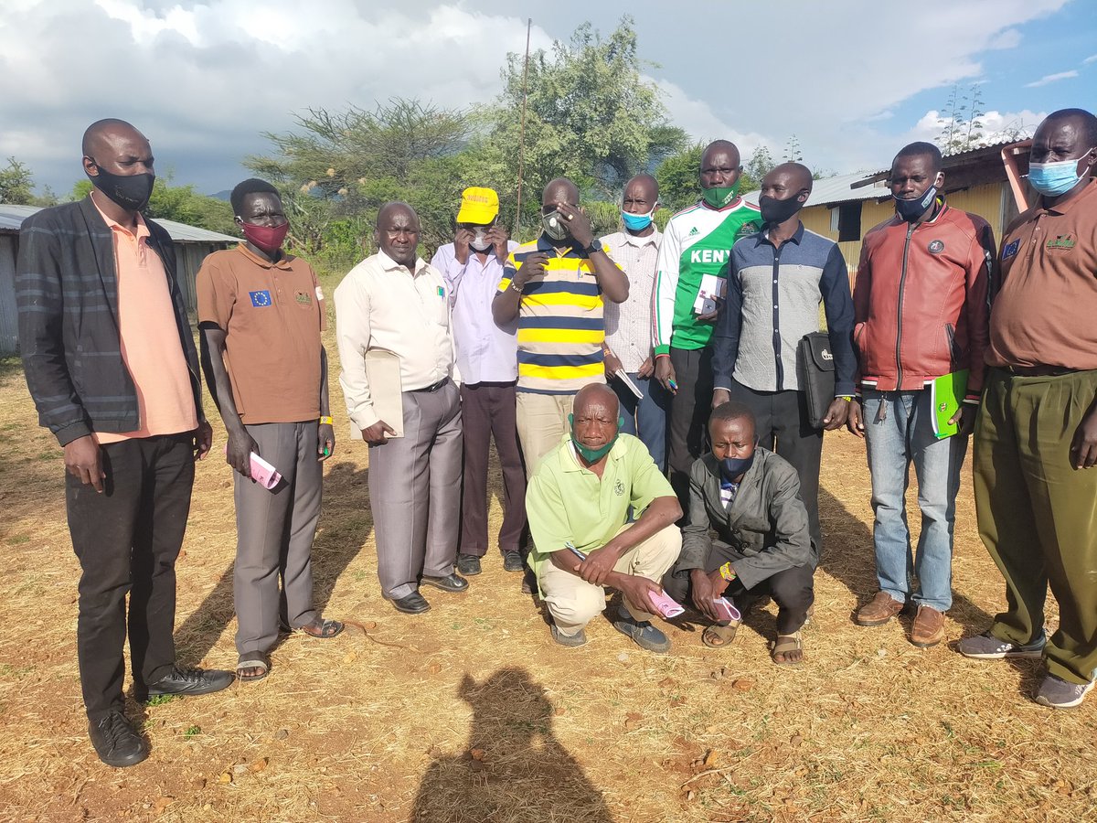 West pokot galla goat breeders association attending trainings in North pokot. Good Job