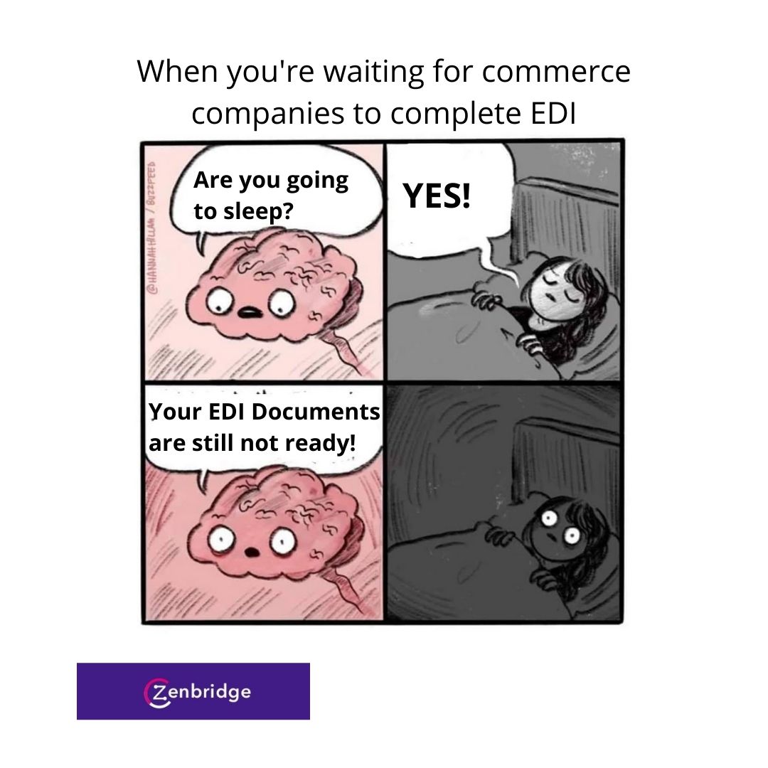 Zenbridgeio's tweet image. Save your company from #EDI nightmares using EDI-as-API!
Head to the link to know how:bit.ly/308847O
#edi #ediasapi #zenbridge #documents #retail #amazon #vendors #sellers #AmazonPrime #dealers #manufacturers #ecommerce #logistics #insurance #retailers
