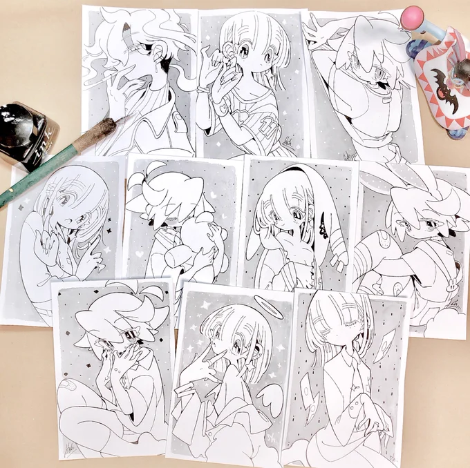 こんなもんかな〜✍️ 