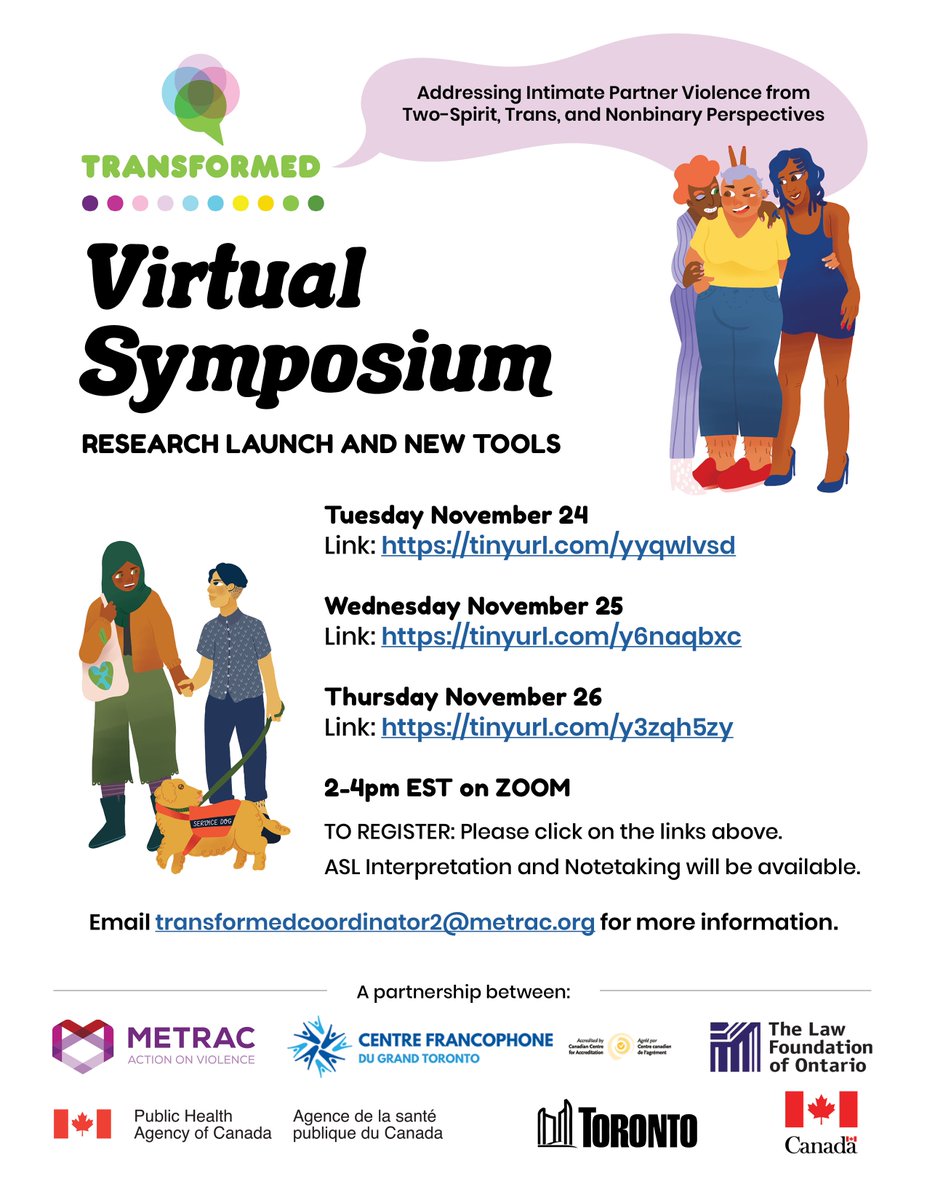 METRACorg's tweet photo. Join us next week as we launch the research and resources from the TransFormed Project: Addressing Intimate Partner Violence from Two-Spirit, Nonbinary and Trans Perspectives! Register for one, two or three days! #TransAwarenessWeek2020  #workshop #TransRightsAreHumanRights https://t.co/ujgSKidrKo
